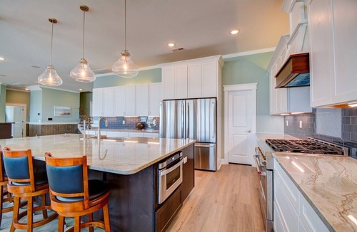 North Topsail Beach House | Majestic View: Luxurious 8-bedroom oceanfront home in North Topsail Beach for up to 30 guests.