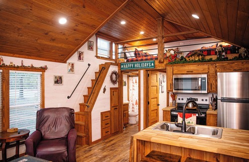 Cairo Cabin | Marley: Cozy tiny cabin on Christmas Tree Farm in South Georgia