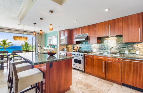 Honokowai Condo | Maui Resort Rentals: Honua Kai Konea 351, 3BR w/Direct Oceanfront Views + B.B.Q. on Balcony!