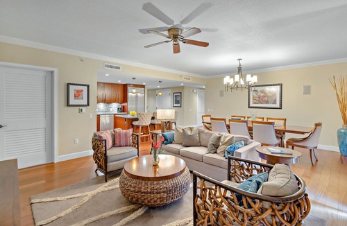 Honokowai Condo | Maui Resort Rentals: Honua Kai Konea 249, Spacious Interior Courtyard 3BR w/Partial Ocean Views