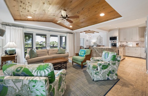 Debordieu Colony Condo | Memories Await, A Beautiful, Ocean View Villa featuring a wet bar, flat screens and wifi.