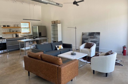 Dripping Springs House | Mid-Century Firehouse - Dripping Springs
