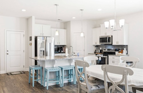 Ocean Isle Beach House | Modern 3BR Coastal Retreat + Fire Pit - Near Ocean Isle & Sunset Beach