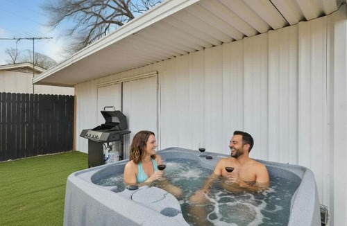 Haltom City Apartment | Modern 4BR 2BA Home with Hot Tub-Grill & Huge Yard