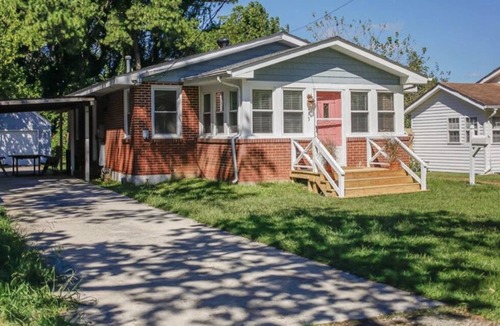 Buckroe Beach House | Modern Beach Bungalow - Steps to the beach!