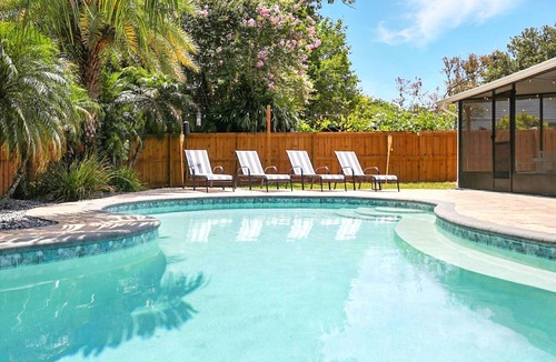 Jacksonville Beach House | Modern Beach Bungalow with Private Pool