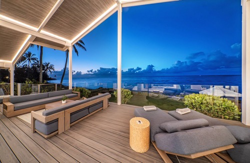 Waialua House | Modern Beachfront Luxury Property 4 Bed 4 Bath On Oahu’s North Shore