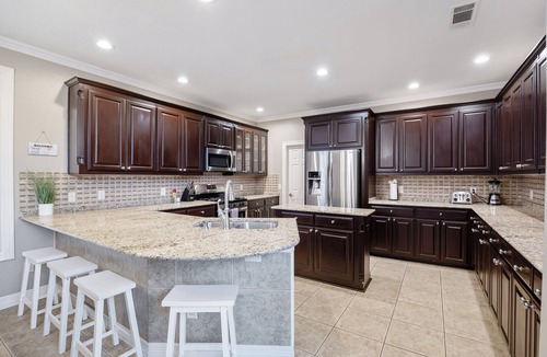 Richardson House | Modern Castle w/Pool + Spa + 3 Gamerooms!