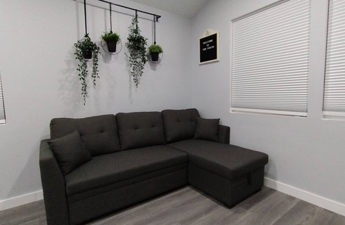 Glen Burnie Apartment | Modern Tiny Home with Pool Getaway