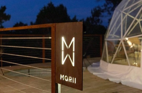 Oatmeal House | Morii : Luxury Glamping in Treetop Dome + Dip Pool