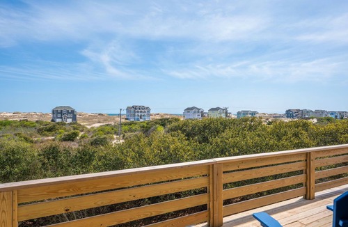 Carova Beach House | New 4BR Home w/Heated Pool, Hot Tub, Beach, Ocean View and horse encounters
