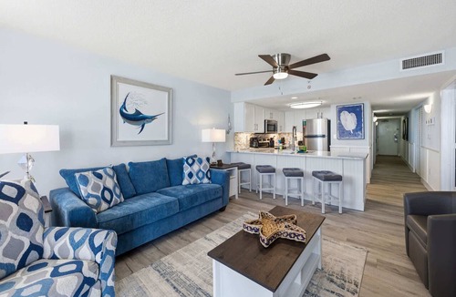 Crescent Beach Condo | NEW Baywatch Renovated with Direct Oceanfront Views