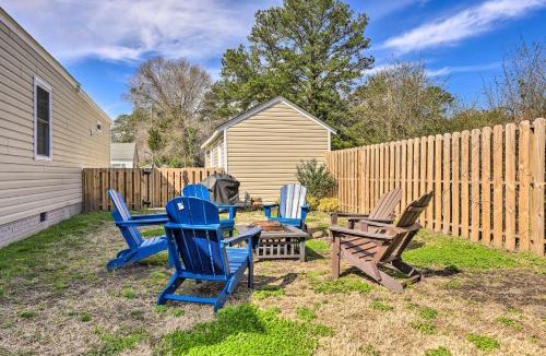 New Bern House | New Bern Retreat w/Fire Pit ~ 1 Mi to Dtwn!