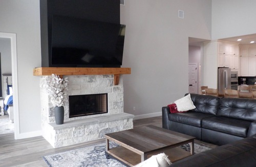Seven Coves House | New Construction Lake Front home in Willis, Texas