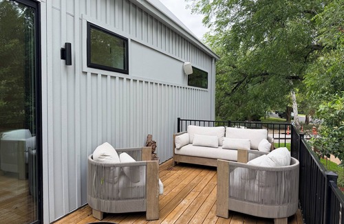 Dawson House | New Home Near South Congress and Downtown with Patio and Huge Backyard