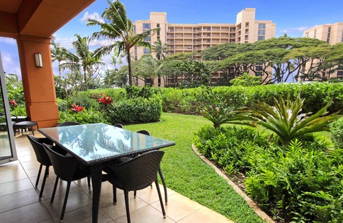 Honokowai Condo | New Listing 20% off! HUGE 2br/2ba quiet private yard 1 minute to pool~Honua Kai
