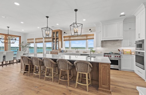 Inlet Harbour House | NEW! Our Point Of View: Luxury Oceanfront w/Pool, Spa & Dock