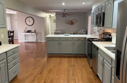 Mineral House | NEW! Relax at Liberty's Nest, a charming lake access home with boat slip.