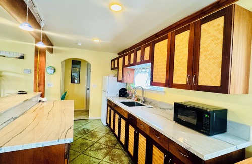 Kahaluu Bay House | New renovated Across street from Magic Sand Beach Ocean view private pool/SPA/AC