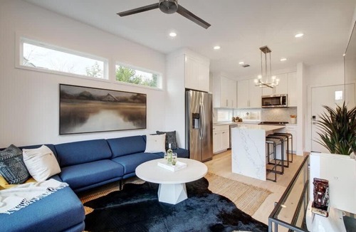 East MLK House | Newly Constructed Chic Home with Hot Tub