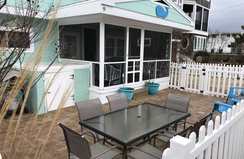 Rehoboth by the Sea Cottage | Newly Decorated Beach Cottage- Steps To The Beach