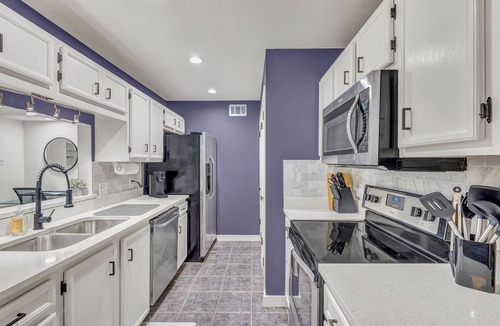 Waters Park Condo | Newly Renovated Condo - Deck, Pet-Friendly, WFH
