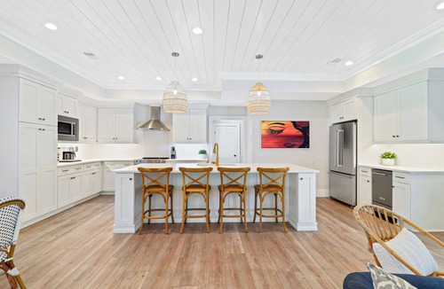 North Forest Beach House | Nicely Renovated North Forest Beach Home w/Pool - 5 Minute Walk to Beach