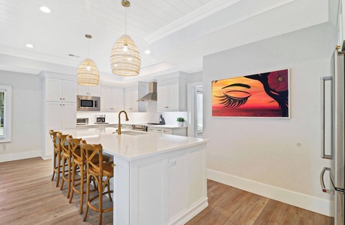 North Forest Beach House | Nicely Renovated North Forest Beach Home w/Pool - 5 Minute Walk to Beach