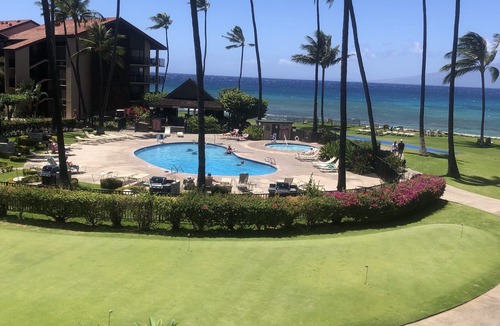 Honokowai Apartment | NO RESORT or PARKING FEES! Relax in this beautiful ocean view studio condo!