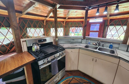 Mokuleia RV Rental | North Shore 2-Story Rustic Yurt Glamping Lodge Tropical Nature Rental Near Beach
