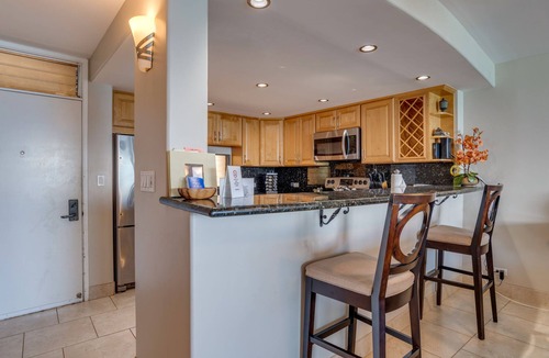 Honokowai Condo | NOTHING BUT OCEAN VIEWS! Remodeled, AC, direct ocean front, large 2bd/2bth