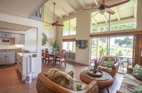 Princeville House | Ocean & Golf Course Views/2BR 2BA Princeville Townhouse/Walk to Beach/WiFi