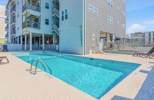 Cherry Grove Beach House | Ocean Terrace Modern Villa Steps to Sea