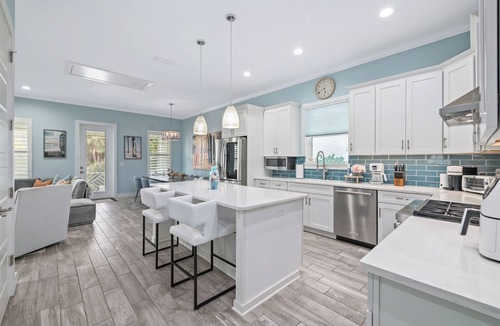 Jacksonville Beach House | Ocean View Bliss | Steps to Beach + Golf Cart