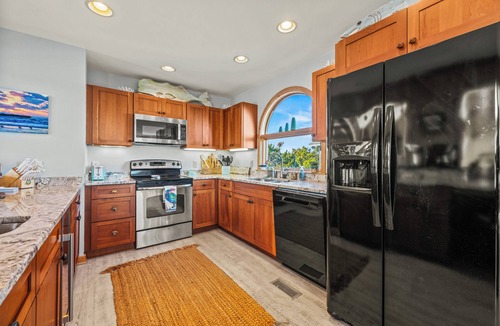 Avon House | Ocean View Retreat w/Private Htd Pool, Hot Tub ~ Steps to Beach ~ Dog Friendly