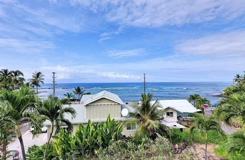 Kahaluu Bay Condo | 🏖️Ocean View | Steps From Kahalu'u Beach | WiFi