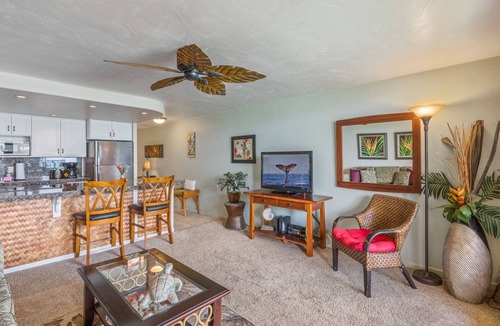 Honokowai Condo | OCEANFRONT 1 Bdrm Condo next to the water! Air conditioned - Kaleialoha 209