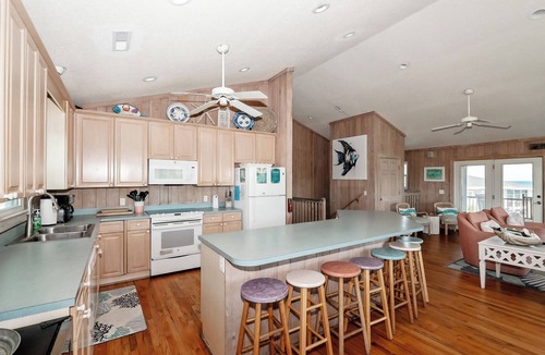 Pawleys Island House | Oceanfront Beach House, Porches, Private Pool, Direct Beach Access, Dog Friendly