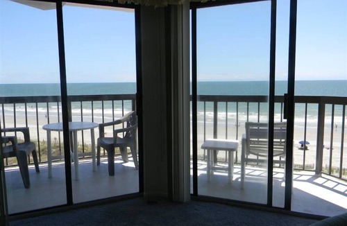 Crescent Beach Condo | Oceanfront Corner Two Bedroom Condo - Crescent Towers II 405