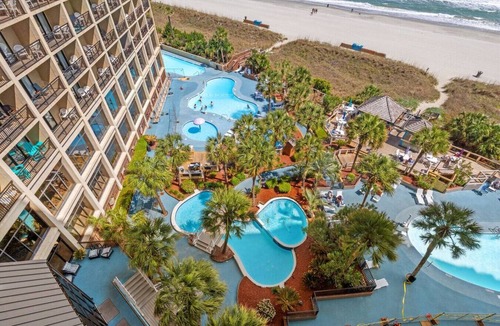 Windy Hill Condo | Oceanfront Condo with Access to Pools and Hot Tubs
