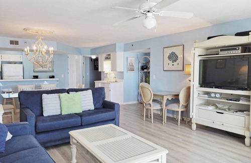 Litchfield by the Sea Condo | Oceanfront Condo, Top Floor Ocean View, Elevator, Pool, Hot Tub, Beach Access