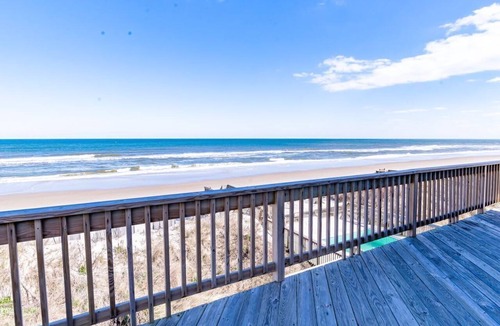 Ocean Hill House | Oceanfront Estate, Corolla, 7 Bedrooms, Heated Pool, Hot tub with oceanview, Lighthouse views