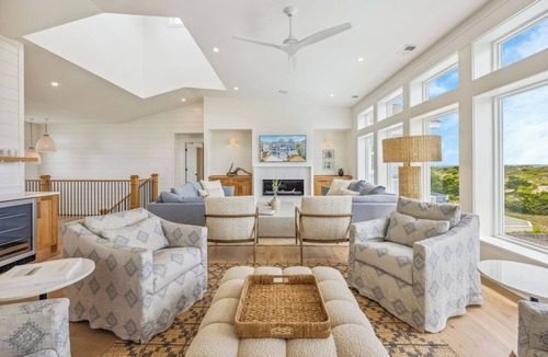 Ocean Isle Estates House | Oceanfront Home in Avon with Private Pool, Elevator, and Hot Tub