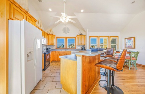 Frisco House | Oceanfront Home w/Private Pool, Hot Tub, Elevator, Game Room, Home Theater