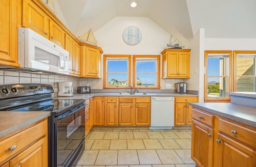 Frisco House | Oceanfront Home w/Private Pool, Hot Tub, Elevator, Game Room, Home Theater