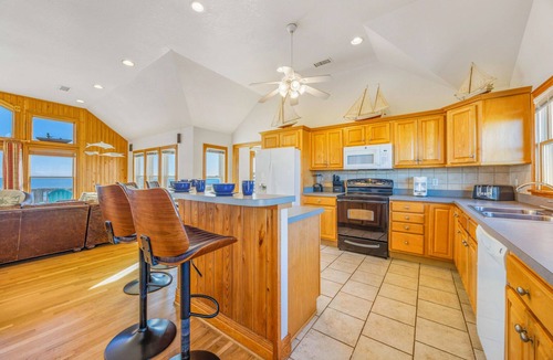 Frisco House | Oceanfront Home w/Private Pool, Hot Tub, Elevator, Game Room, Home Theater