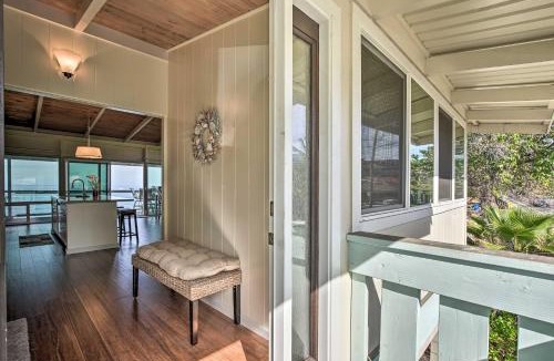 Historic Kailua Village House | Oceanfront Kona Home with Beach Access and Views!