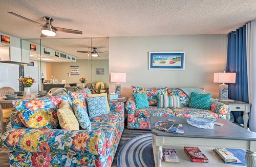 Garden City House | Oceanfront Oasis w/Deck and Resort Beach Access!
