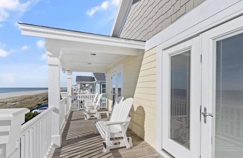 Holden Beach House | Oceanfront retreat in Holden Beach, 4BR, 3BA, sleeps 10 with stunning views!