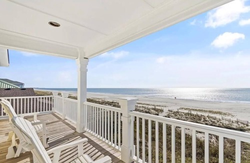 Holden Beach House | Oceanfront retreat in Holden Beach, 4BR, 3BA, sleeps 10 with stunning views!